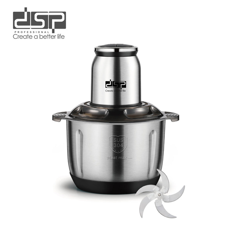خردکن کاسه استیل دی اس پی- ظرفیت 5 لیتری مدل DSP KM4108