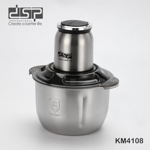 خردکن کاسه استیل دی اس پی- ظرفیت 5 لیتری مدل DSP KM4108