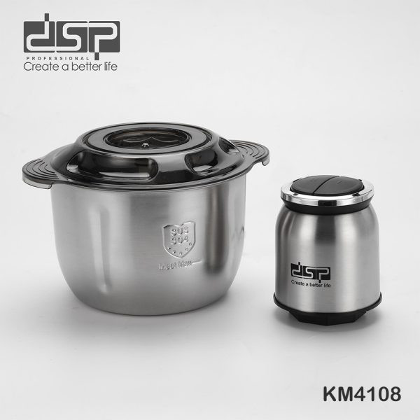 خردکن کاسه استیل دی اس پی- ظرفیت 5 لیتری مدل DSP KM4108