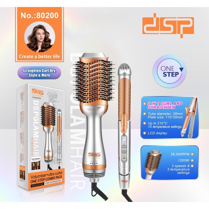 برس حرارتی دی اس پی مدل M Beauty Pro 80200
